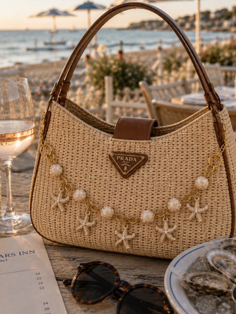 Coastal Starfish Bag Charm